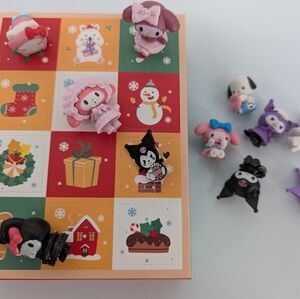 12 Days Christmas ⛄ 🎁 Advent Calendar Kitty Figures Blind Box Mystery
